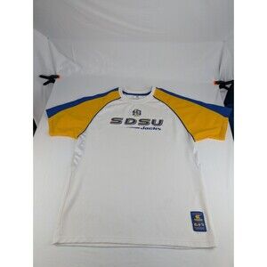 Men's XL Coloseum South Dakota State Jackrabbits SDSU Crewneck Shirt White